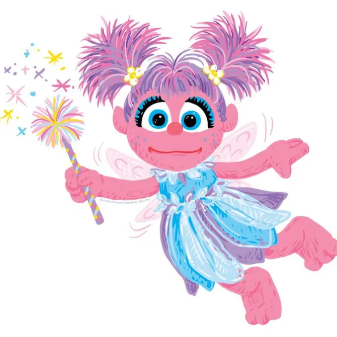 Abby Cadabby Sesame Street Wall Decal