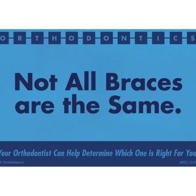 All Braces Not Same Recall Cards