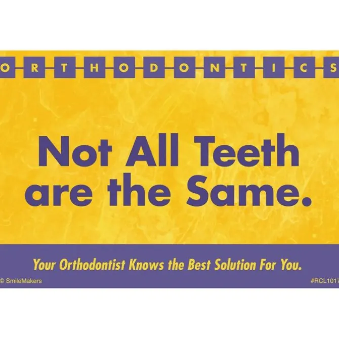 All Teeth Not Same Recall Cards