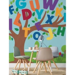 Alphabet Tree Peel & Stick Mural