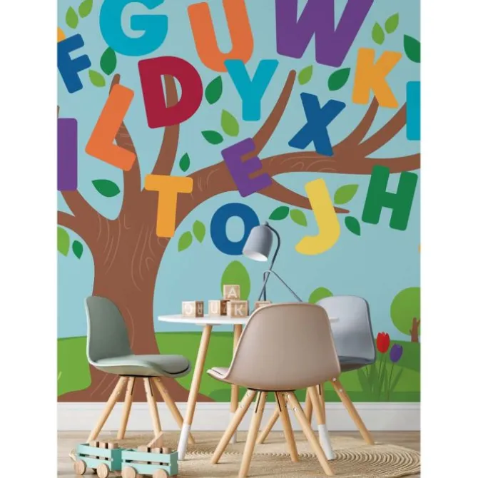 Alphabet Tree Peel & Stick Mural