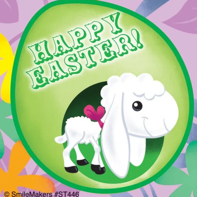 Animal Easter Egg Stickers