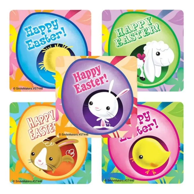 Animal Easter Egg Stickers