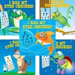 Animal Eye Check Stickers