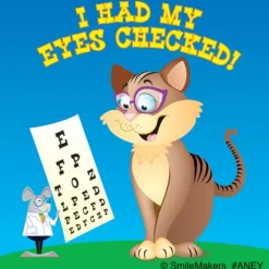 Animal Eye Check Stickers