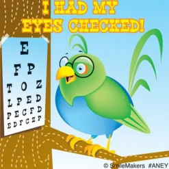Animal Eye Check Stickers