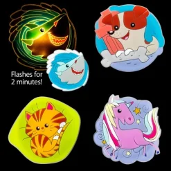 Assorted Animal 2-Minute Flashing Brushing Timers