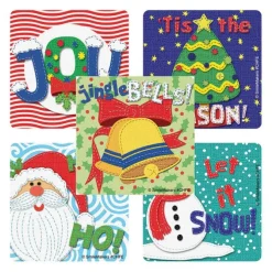 Assorted Christmas Cheer Stickers