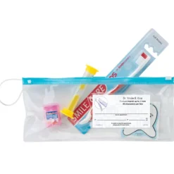Assorted Dental Zipper Pouches