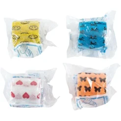 Assorted Design 2" Cohesive Bandage Rolls