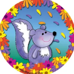 Assorted Fall Animals Stickers
