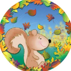 Assorted Fall Animals Stickers