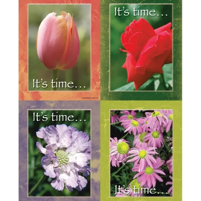 Assorted Floral Laser Cards