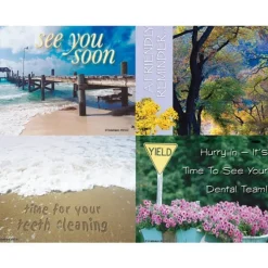 Assorted Photo Laser Cards