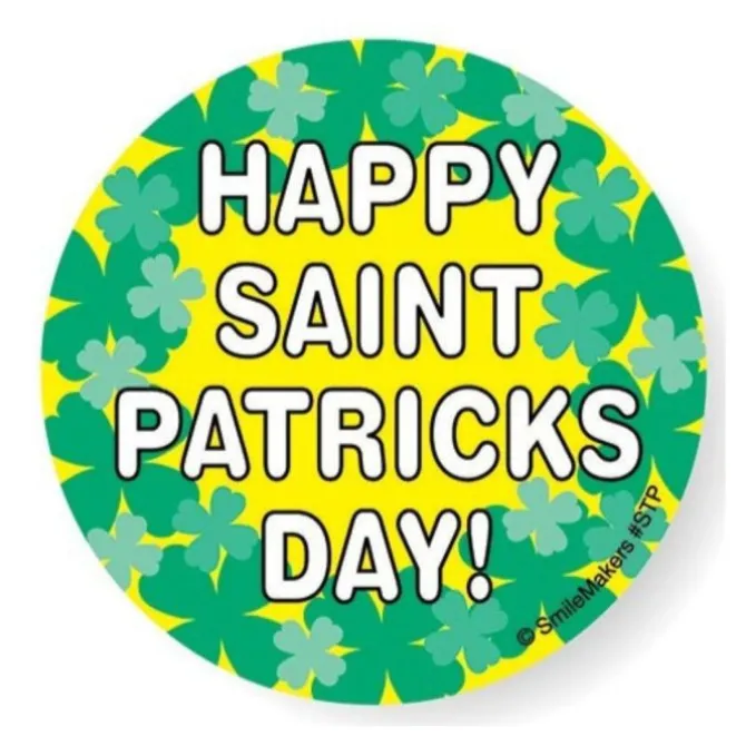 Assorted St. Patricks Stickers