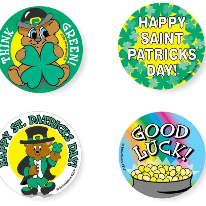 Assorted St. Patricks Stickers