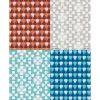 Assorted Tooth Patterns Laser Cards