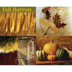 Autumn Laser Cards