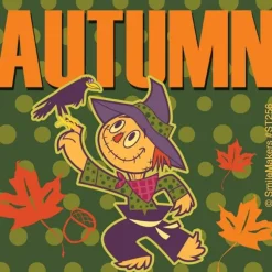 Autumn Scarecrow Stickers