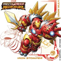 Avengers Mech Strike Mechasaurus Stickers