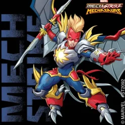 Avengers Mech Strike Mechasaurus Stickers