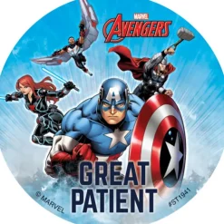 Avengers Patient Stickers