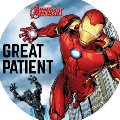 Avengers Patient Stickers