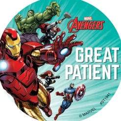 Avengers Patient Stickers