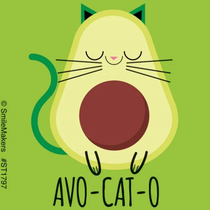 Avocado Pun Stickers