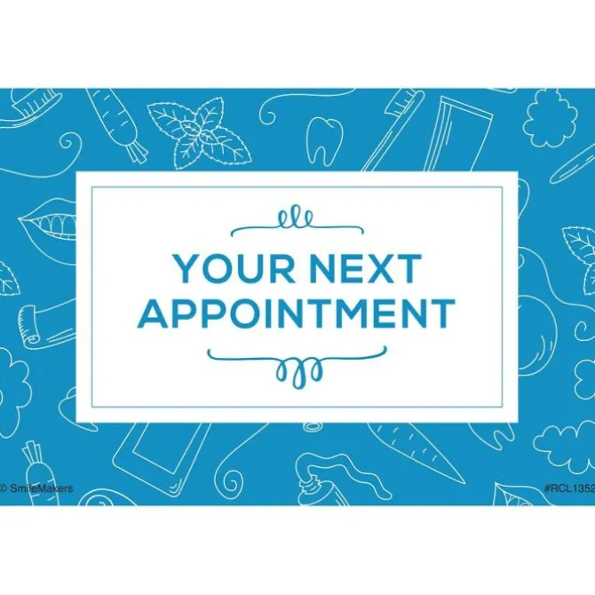 Azure Dental Sketch Recall Cards