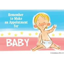 Baby Appointment Reminder Recall Cards