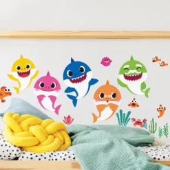 Baby Shark Assorted Wall Decals