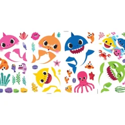 Baby Shark Assorted Wall Decals