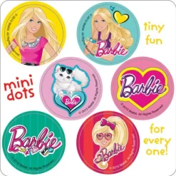 Barbie Mini Dot Stickers