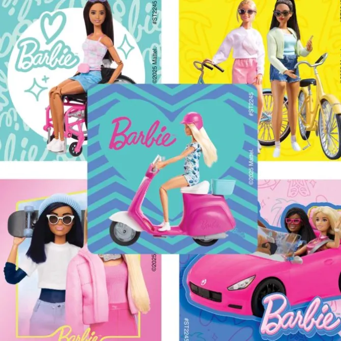 Barbie On-the-Go Stickers
