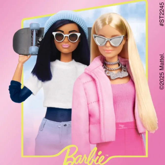 Barbie On-the-Go Stickers