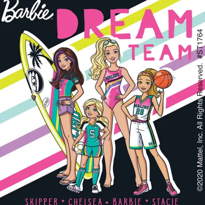 Barbie Sports Stickers