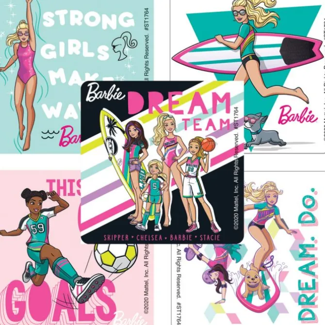 Barbie Sports Stickers