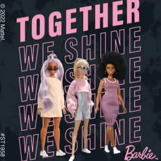 Barbie Unity Matters Stickers