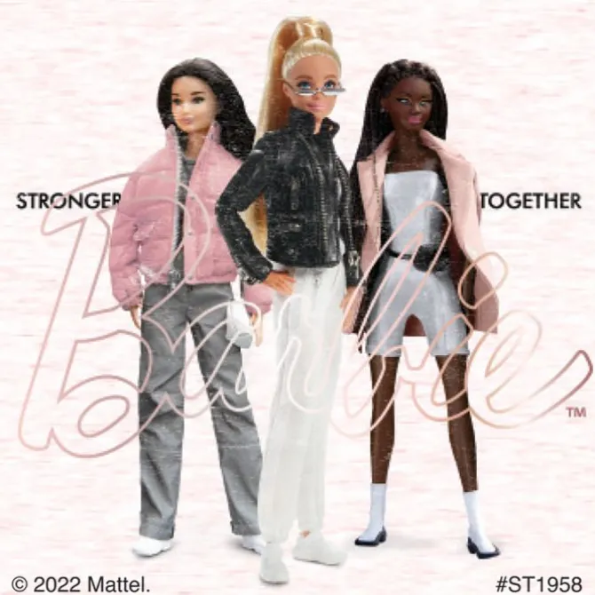 Barbie Unity Matters Stickers