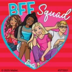 Barbie Valentine Stickers