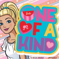 Barbie Valentine Stickers