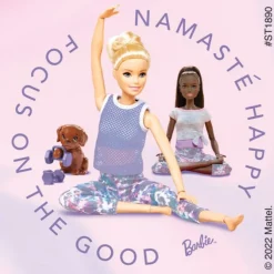 Barbie Yoga Stickers