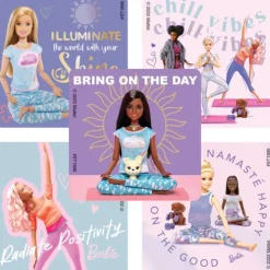 Barbie Yoga Stickers