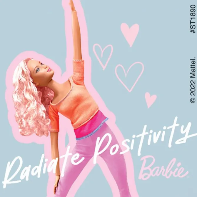 Barbie Yoga Stickers
