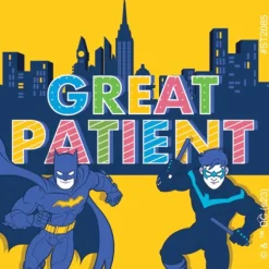 Batman Super Patient Stickers