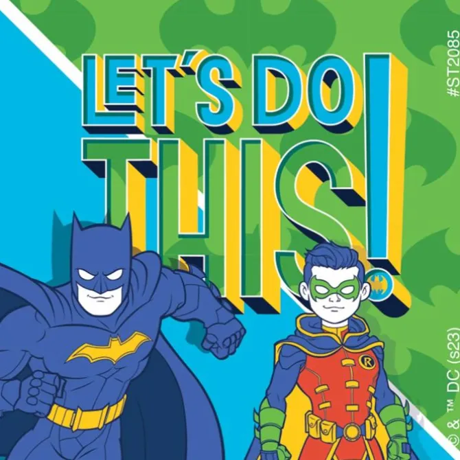 Batman Super Patient Stickers