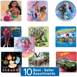 Best Sellers Licensed Sticker Sampler