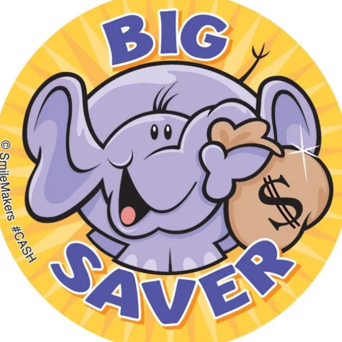 Big Saver Stickers