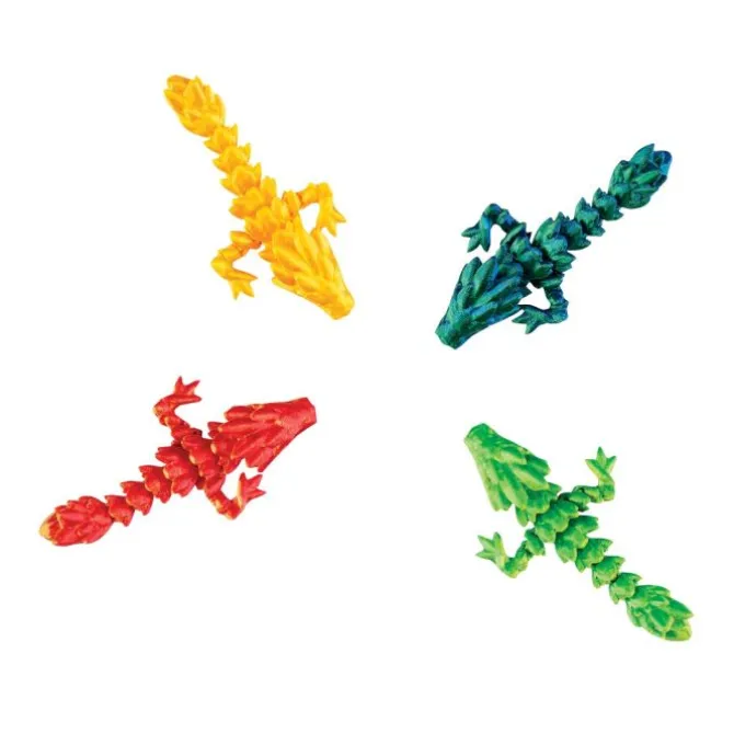Biodegradable Articulating Dragons